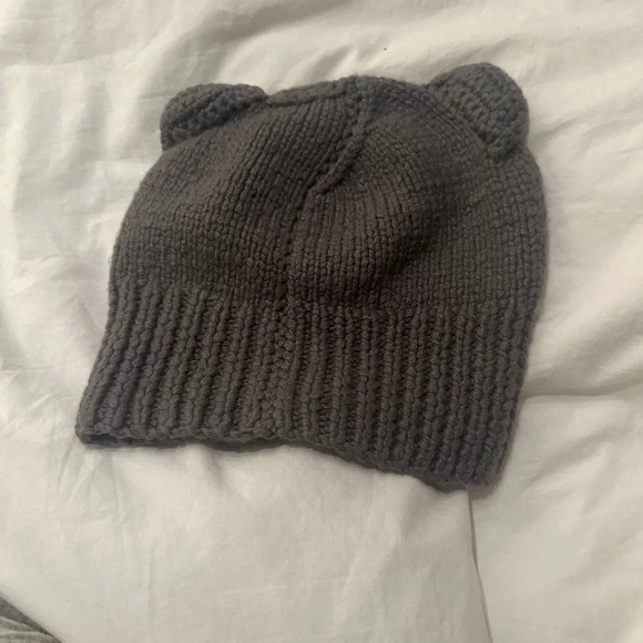 Hania by Anya Cole Knit Beanie with Playful Ear Accents - Picture 2 of 4